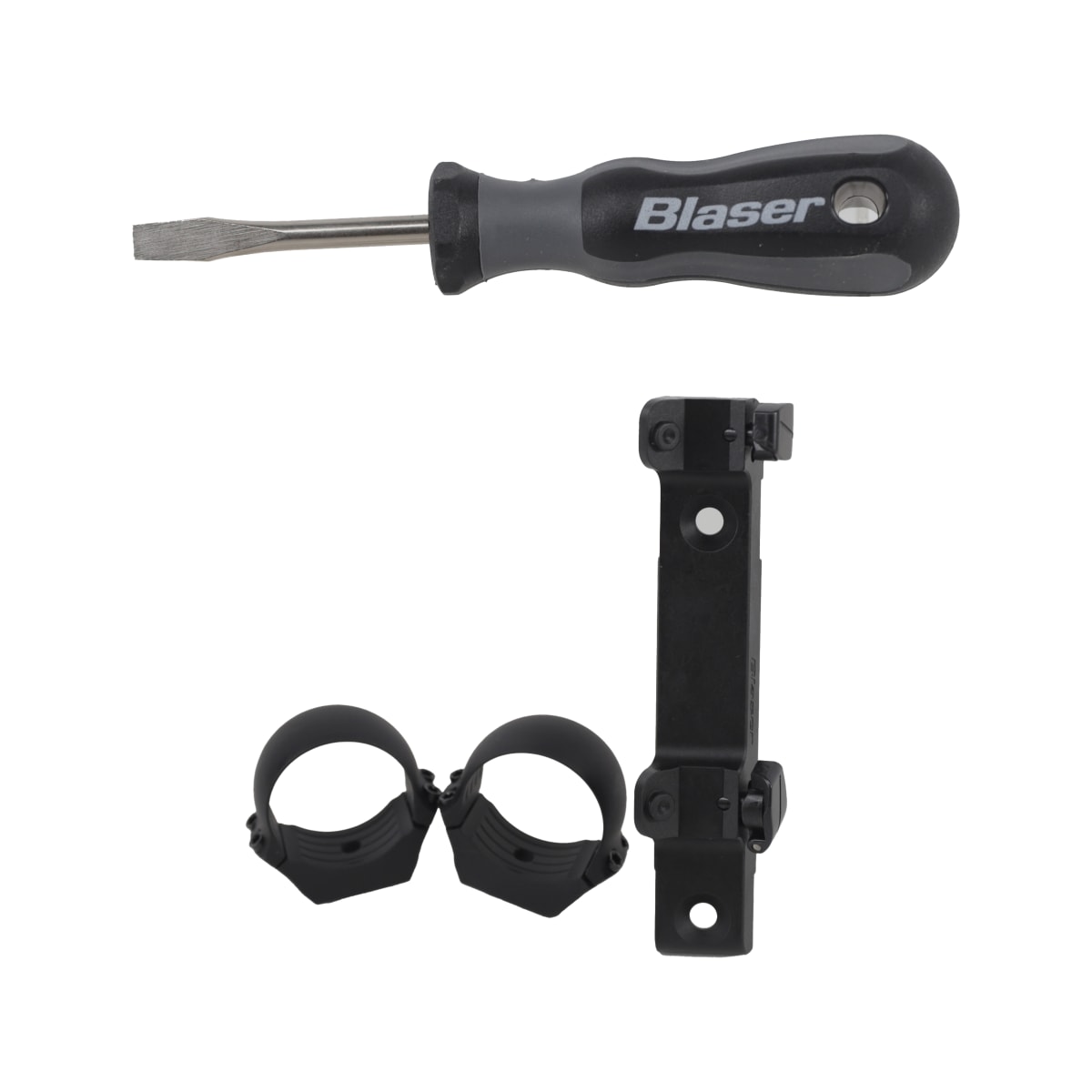 Blaser Quick Detach Saddle Mount with 30mm high alloy rings