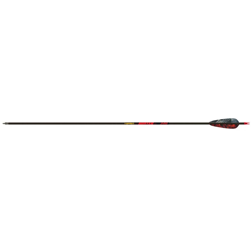 Gold Tip Hunter XT 340 Arrow w/4" Feathers 6pk HXT340F6