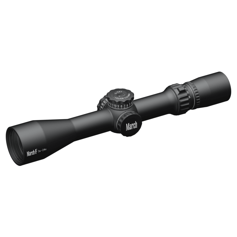 March F Tactical 3-24x42 FMA-2 Reticle 1/4MOA FFP Riflescope D24V42FMA