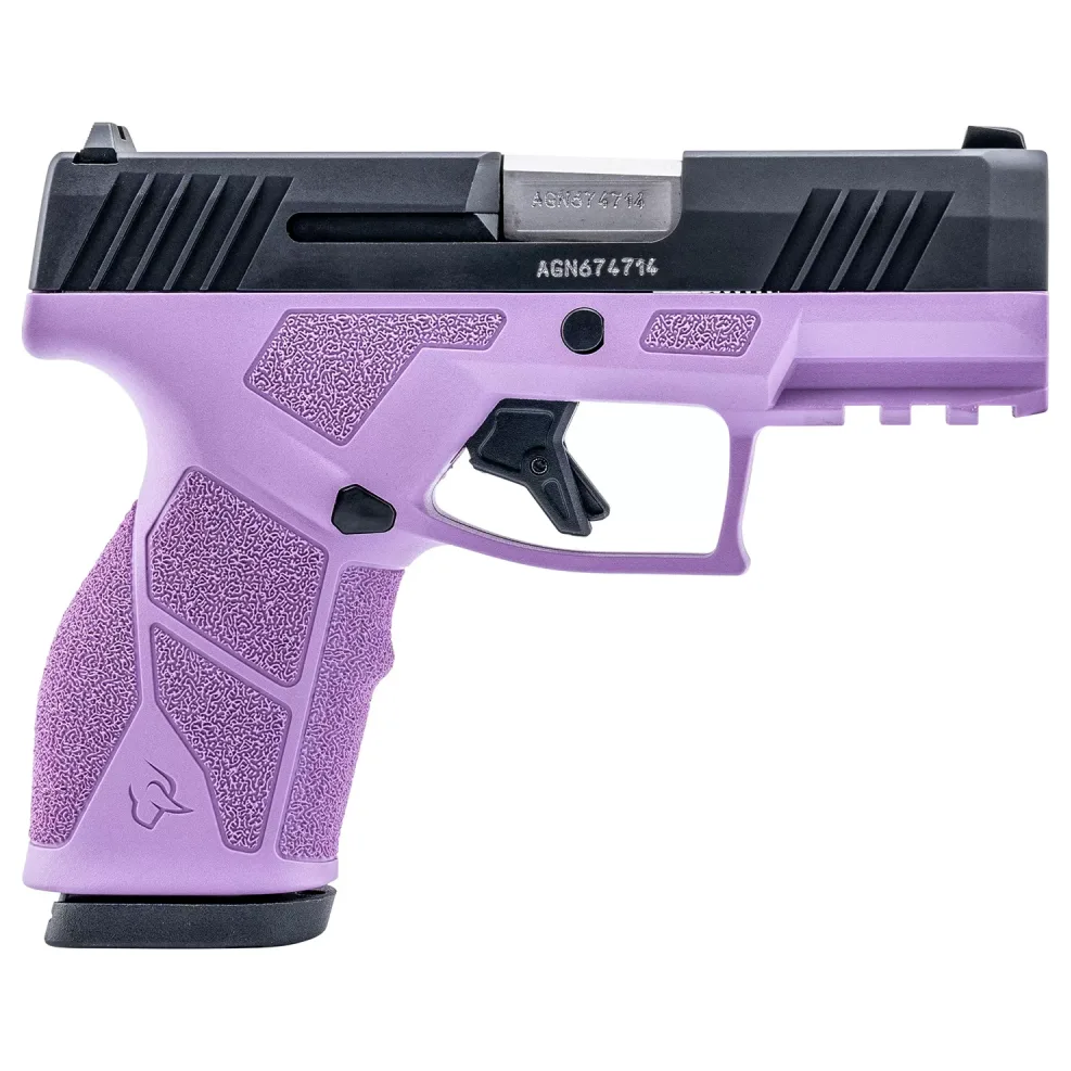 Taurus GX2 9mm 3.38'' Bbl Optic Ready Light Purple Pistol w/ TORO Slide & (1)x13rd Magazine 1-GX2P931LP - Main Image