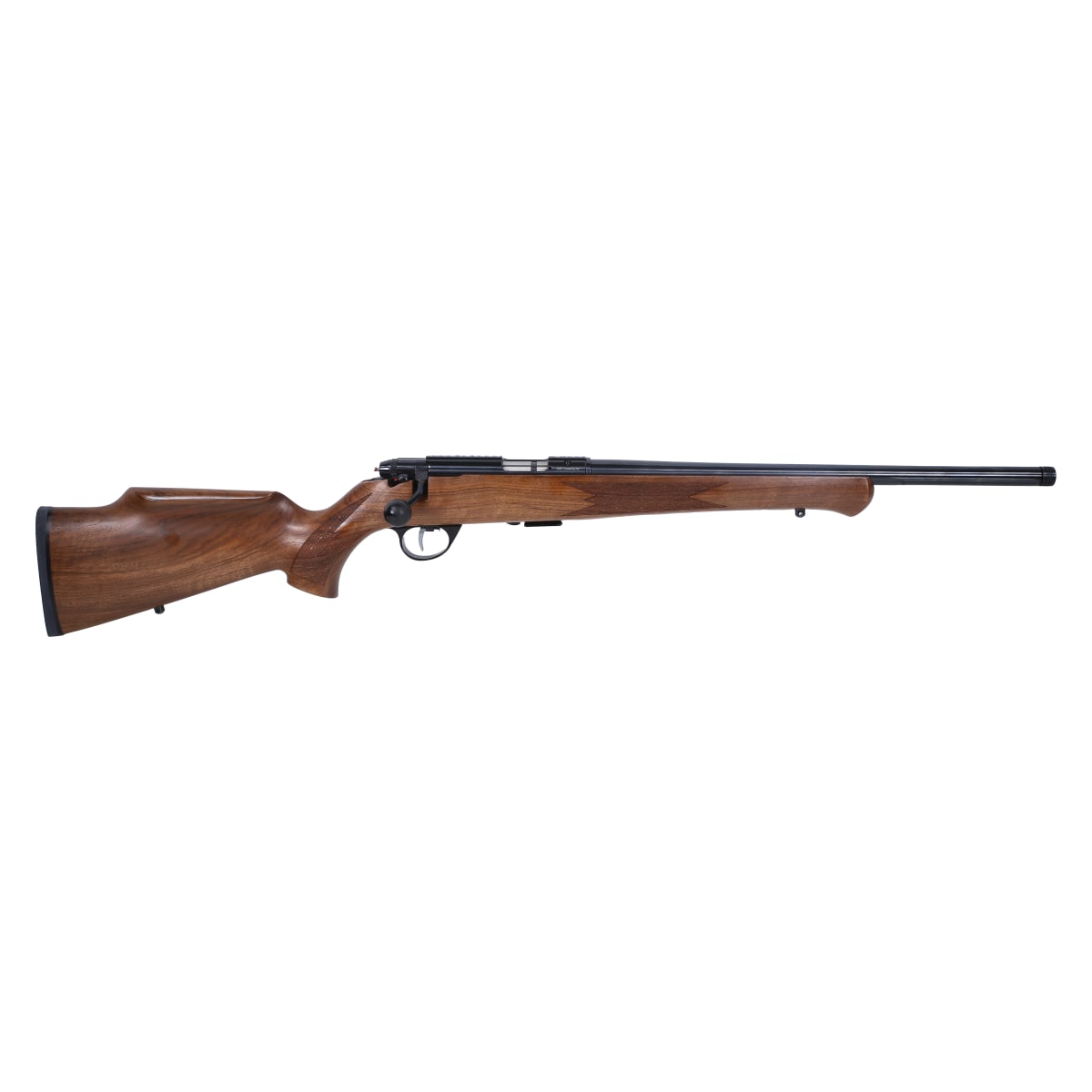 Anschutz 1712 AV 22 LR 18" Silh MC STK Blued 1/2x28 Bbl Rifle w/5119 Two-Stage Trigger A019346