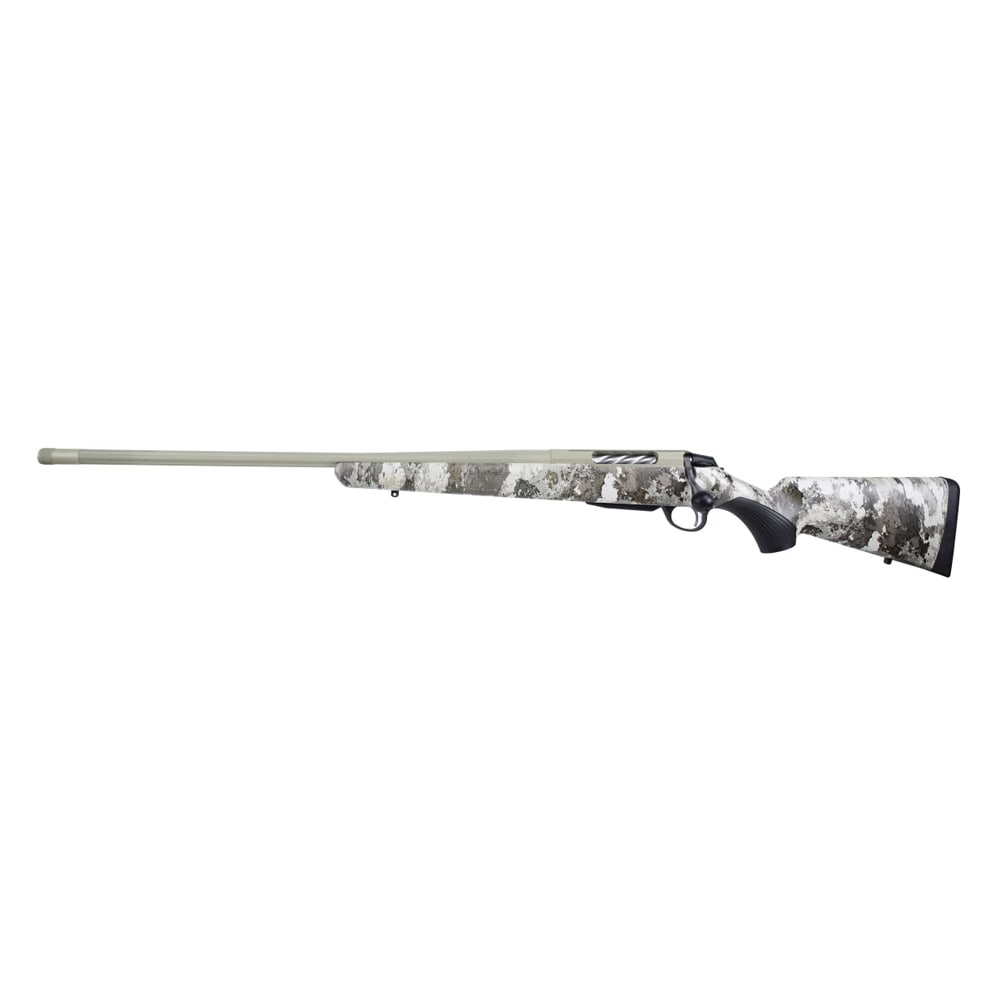 Tikka T3x 7mm PRC 24 Fluted Threaded Bbl 1:8 5/8in x 24 TPI LH Veil Alpine Cerakote Hunting Rifles JRTXVA47124