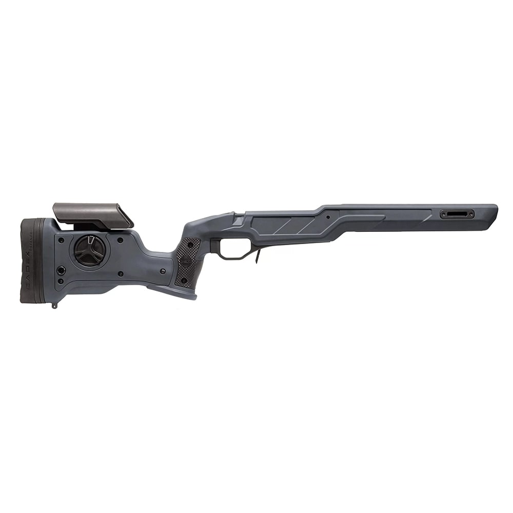 Cadex Defense Strike Nuke Evo for Tikka T1X SA RH Field Comp Skele Fixed for Tikka T3/T3X Tikka T1X Mag GRY Chassis STKNUK-T1X-RH-SA-INAA-GRY - Main Image