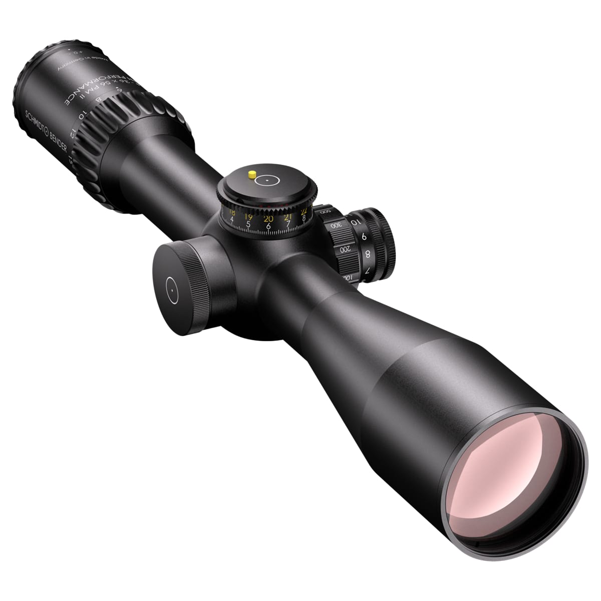 Schmidt Bender 6-36x56mm PM II High Performance US LPI M1FL 1cm cw DT35 MTC LT / ST ZC CT Riflescope 163-911-60F-F2-E9