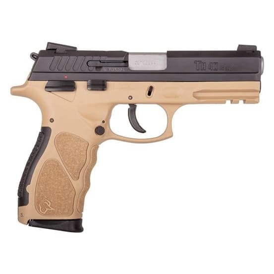 Taurus TH40 .40 S&W Tan/BK 4.25 " Bbl Black Pistol w/(2) 15rd Mags 1-TH40041T