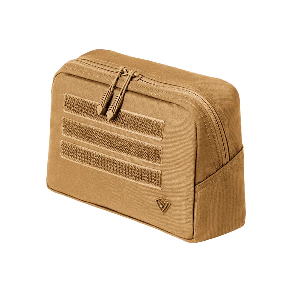 First Tactical Tactix 9x6" 500D Nylon Coyote Utility Pouch w/ Reversible Foam Sleeve 180013-060-1SZ - Main Image