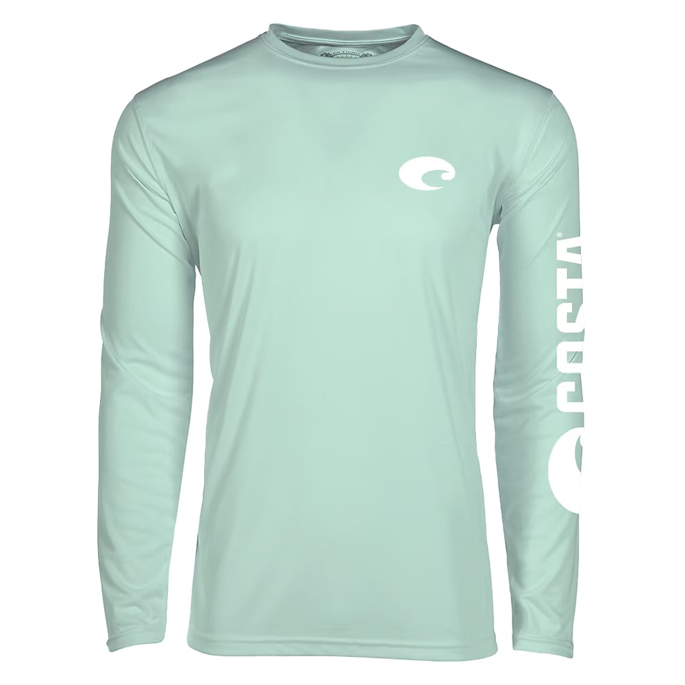 Costa Del Mar Lifestyle Technical Crew T-Shirt Mens Mint FQA400035-453 - Main Image