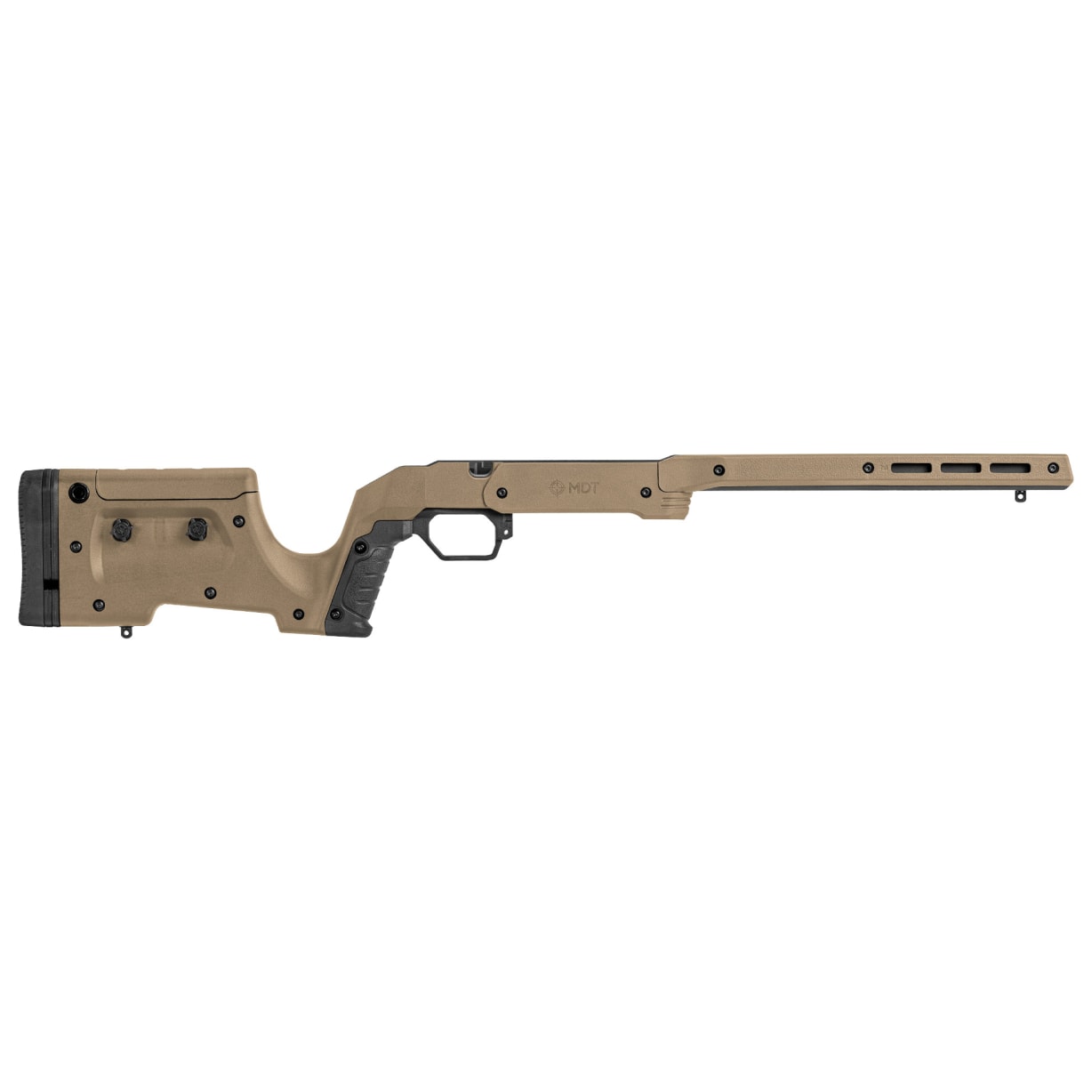 MDT XRS Ruger American LA 3.715 RH FDE Chassis System 116683-FDE - Main Image