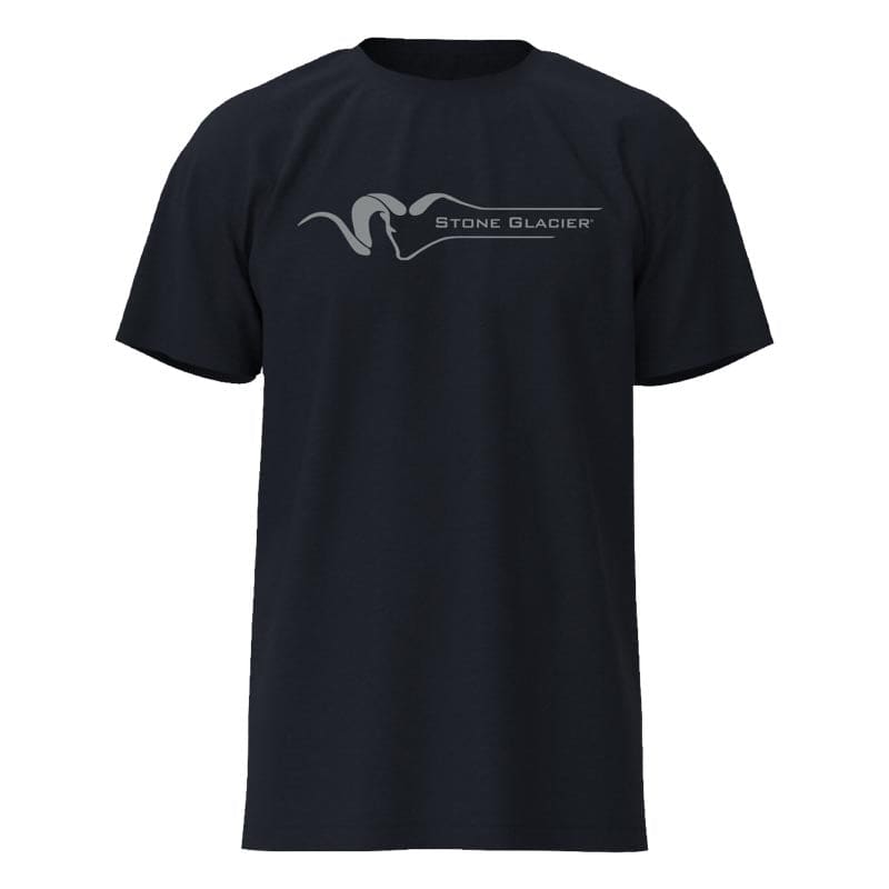Stone Glacier Classic T-Shirt Navy Heather XX Large 60002-NH-XXL