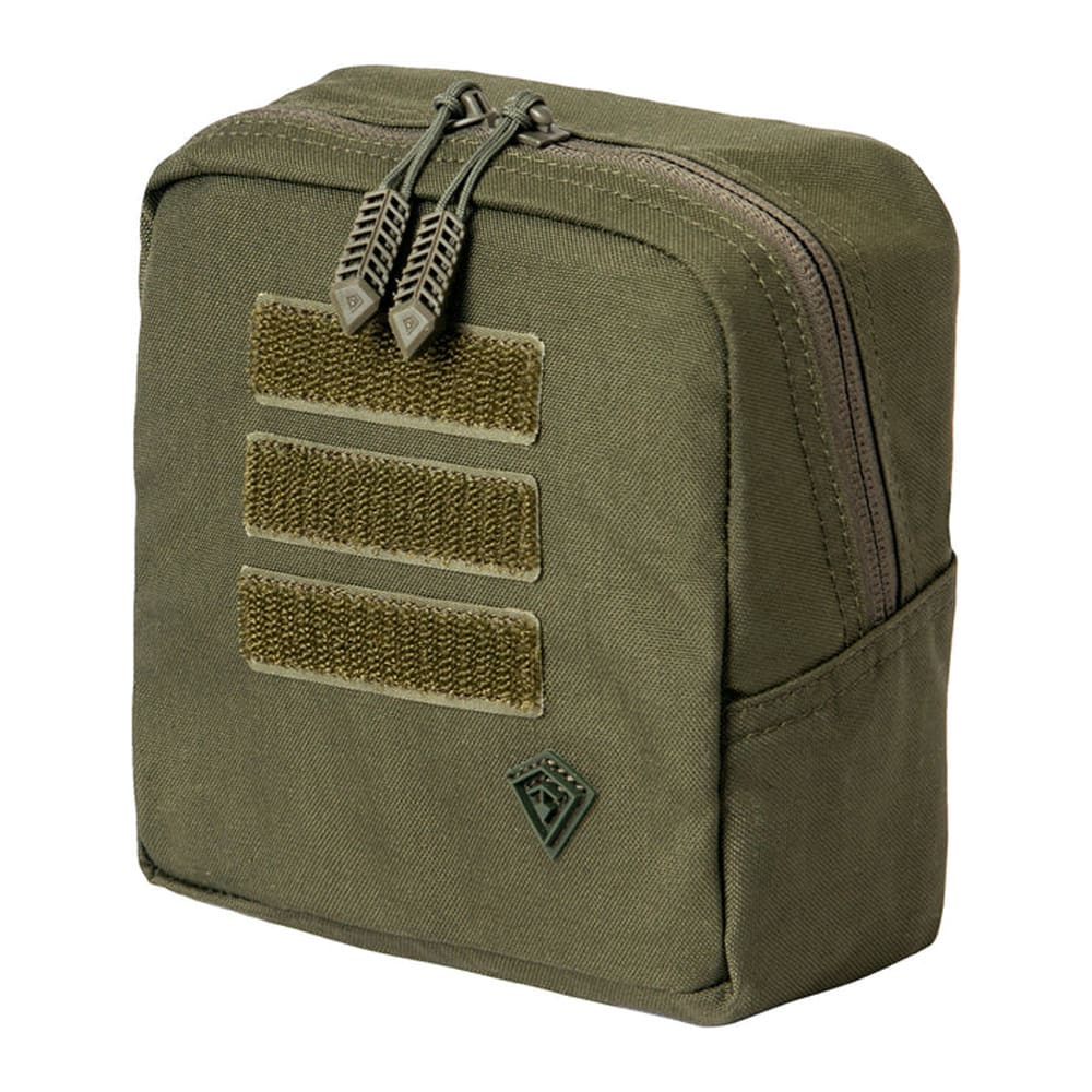 First Tactical Tactix 6x6" 500D Nylon OD Green Utility Pouch w/ Reversible Foam Sleeve 180015-830-1SZ - Main Image