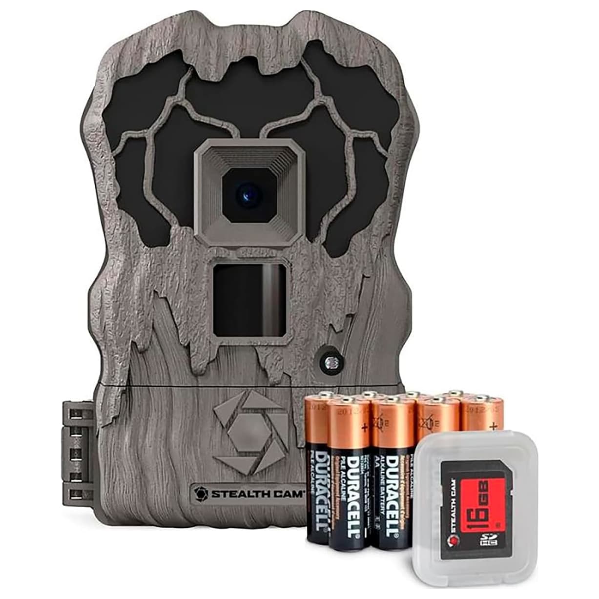 Stealth Cam QV18K 18 MP 18 IR Emitters Distressed Finish Trail Camera w/Batteries and 16 GB SD Card STC-QV18K