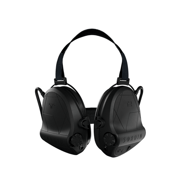 Sordin T2 Memory Foam Neckband Black Hearing Protector 303004-20P - Main Image