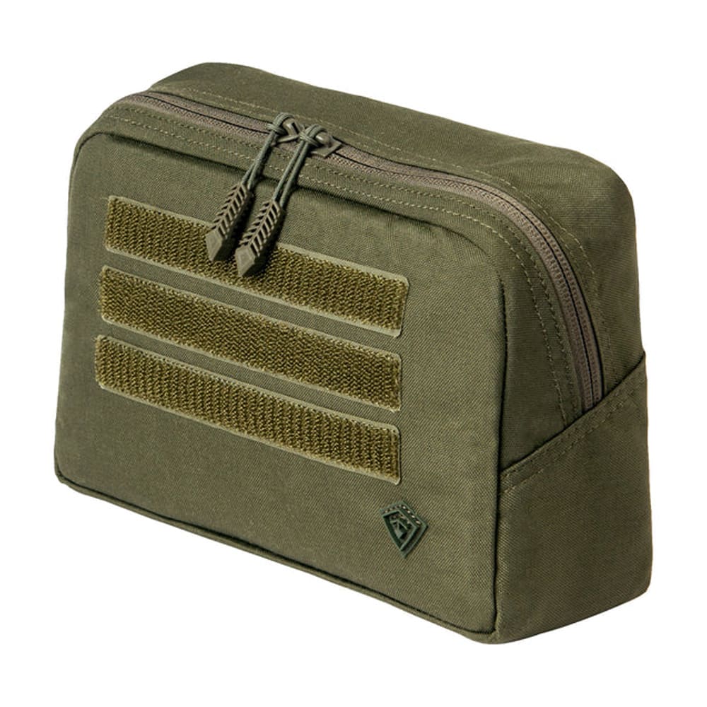 First Tactical Tactix 9x6" 500D Nylon OD Green Utility Pouch w/ Reversible Foam Sleeve 180013-830-1SZ - Main Image