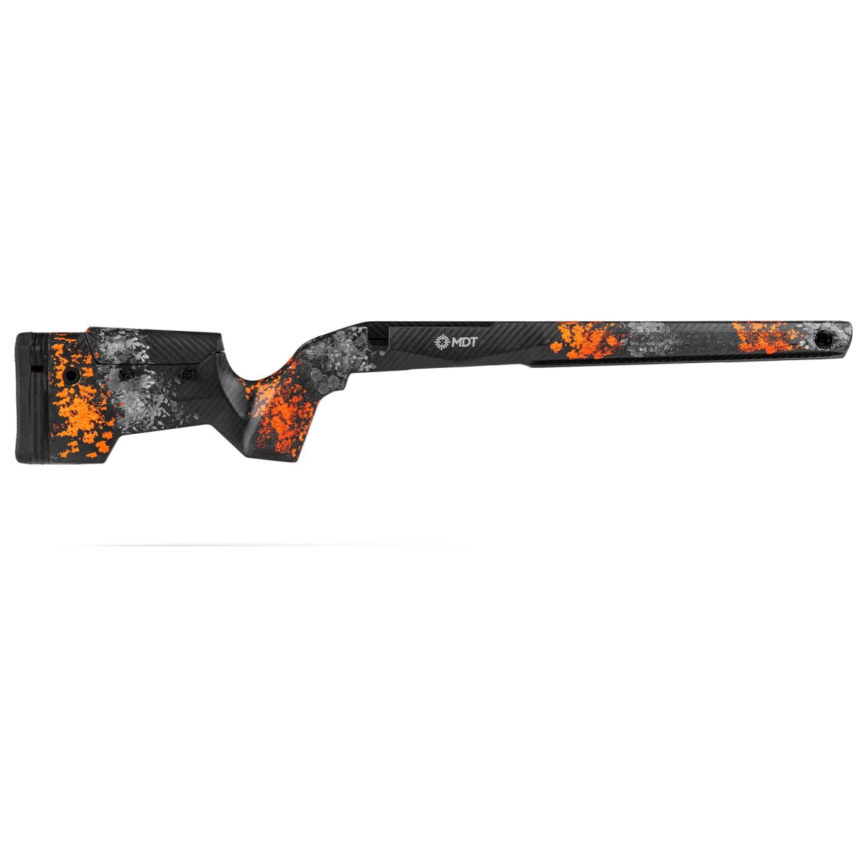 MDT CRBN Remington 700 Long Action RH Fixed ARCA Hunter Orange & Grey Rifle Stock 109804-HOG