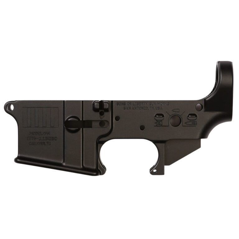 SOLGW Rebellious Stripes 5.56 Forged Lower Receiver STRIPES