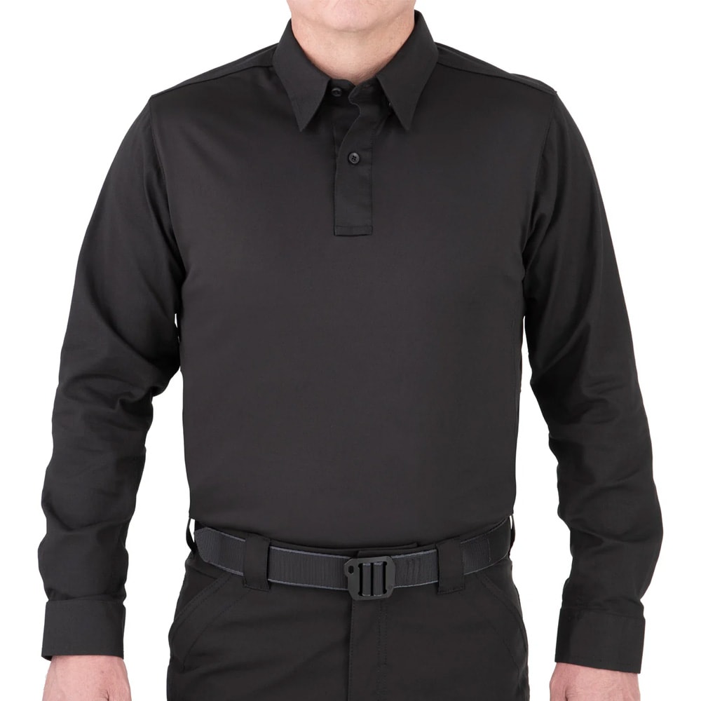 First Tactical Men's V2 Pro Performance Long Sleeve Shirt Black 111015-019 - Main Image