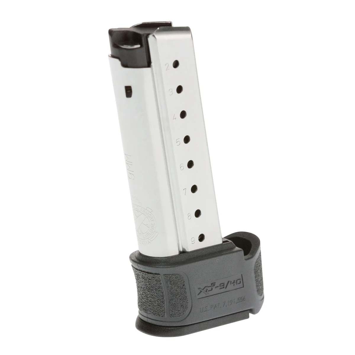 Springfield Armory XD-S Mod.2 9mm 9rd Magazine w/Gray Sleeve XDSG09061Y - Main Image