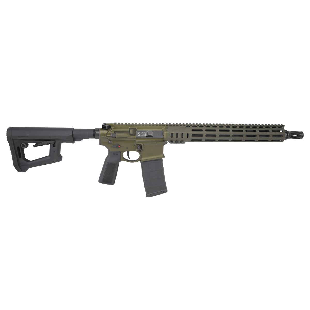 Sons of Liberty Gun Works MK1 Recce Rifle - 14.5" 5.56 P3 CL Medium Contour - 13.75" MK1 Cable Management Rail MK1-RECCE-556-145CL-RIFLE-A-ODG - Main Image