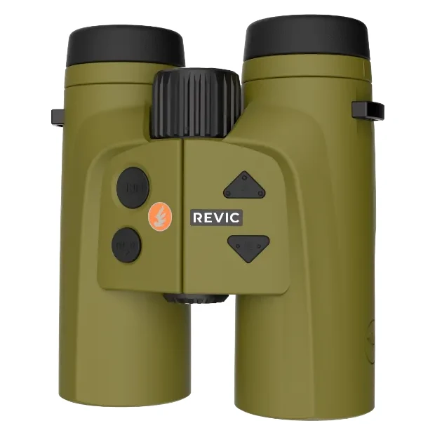 REVIC Optics Acura BR12 12x42 Rangefinding Binoculars w/ Ballistic Computer, Bluetooth App Compatible, Green AY-R-E7503 - Main Image