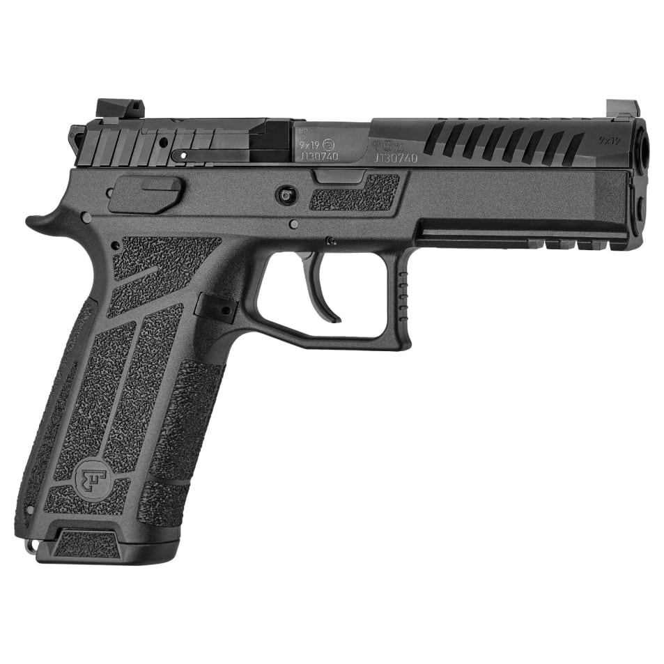 CZ-USA P-09 F Nocturne SR 9mm 5.3" 1/2"x28 Bbl Optics Ready 21rd Compact Handgun 91661