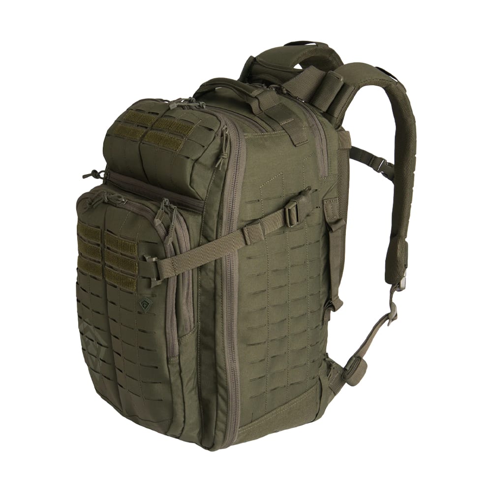 First Tactical Tactix 1Day 38L OD Green Backpack Plus w/ YKK Zippers & Lynx Laser-Cut Platform MOLLE/PALS Compatible 180021-830-1SZ - Main Image