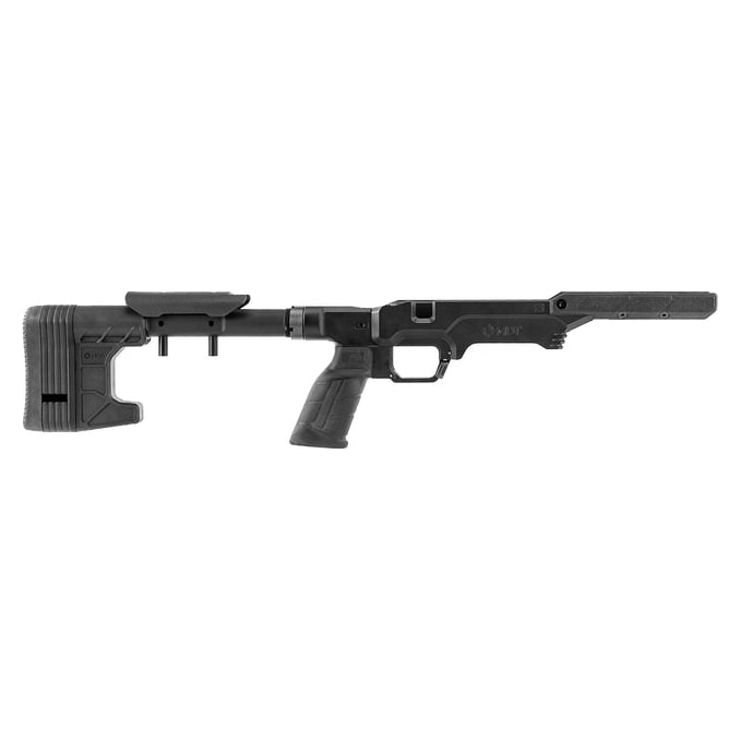 MDT LSS Gen3 Ruger American AR RH Worker BLK Chassis System 115065-BLK - Main Image