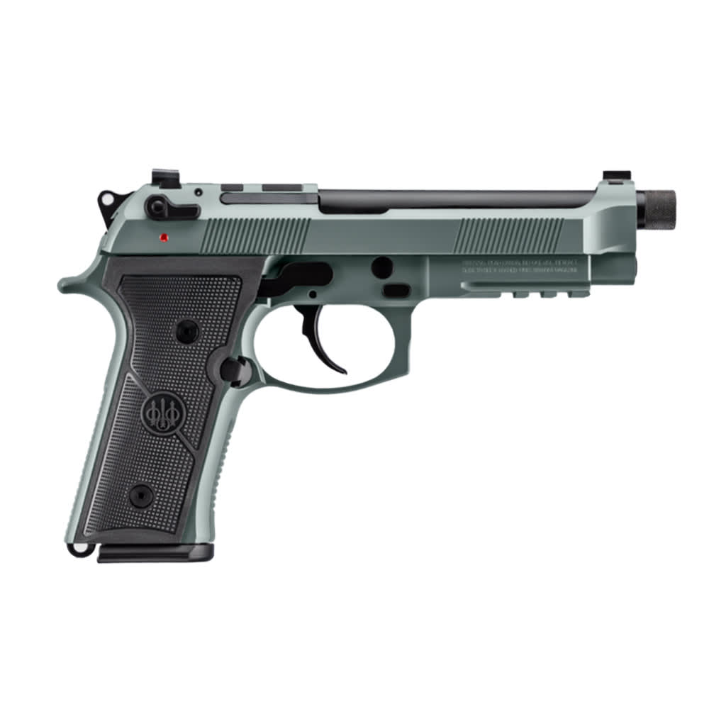 Beretta M9A4 Overlanding 9x19mm 5.1" Threaded Bbl SA/DA Lunar Pistol w/(2)15rd Mags JS92M9A4GLUN15