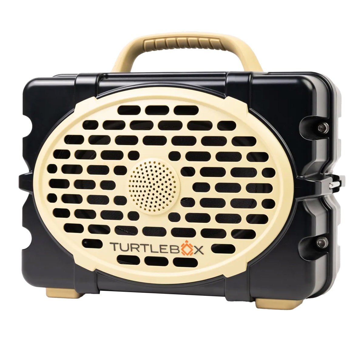 Turtlebox GameDay Series 2.0 Original Outdoor Bluetooth Speaker w/ Party Mode, Waterproof, 25hr Battery, Black/Gold TB-ORIG-G3-BLK-GOLD-GOLD-2 - Main Image