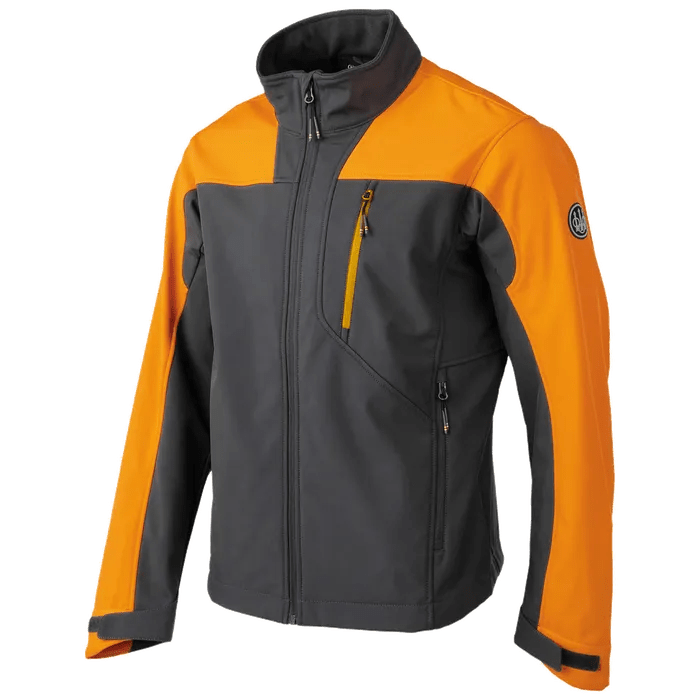Beretta Daybreak Softshell Jacket Charcoal/Blaze Orange 3XL GU385T2447096AXXXL