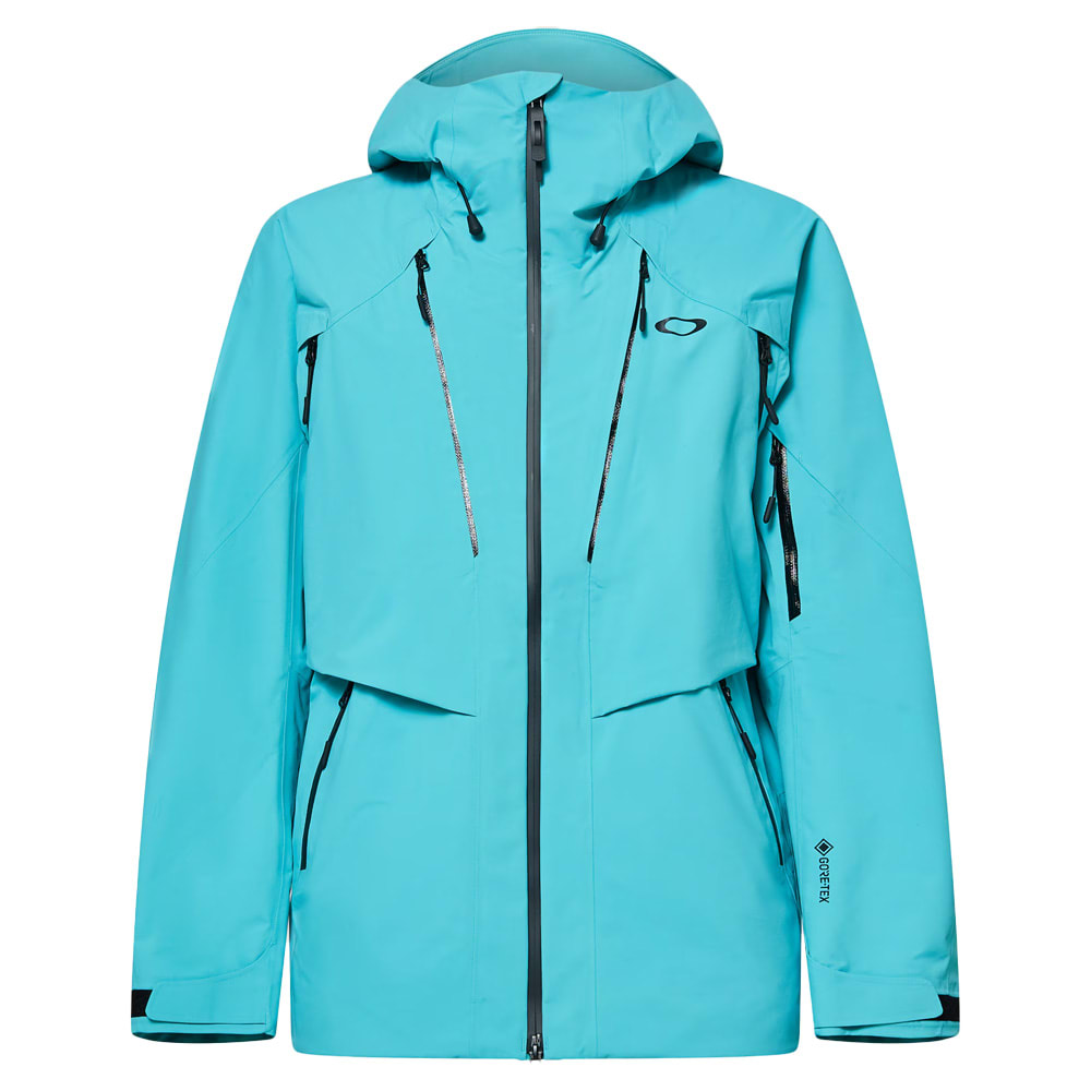 Oakley Men's Swimming Pool Blue L Snow Bowls Gore-Tex Shell Jacket FOA407374-6HM-L - Main Image