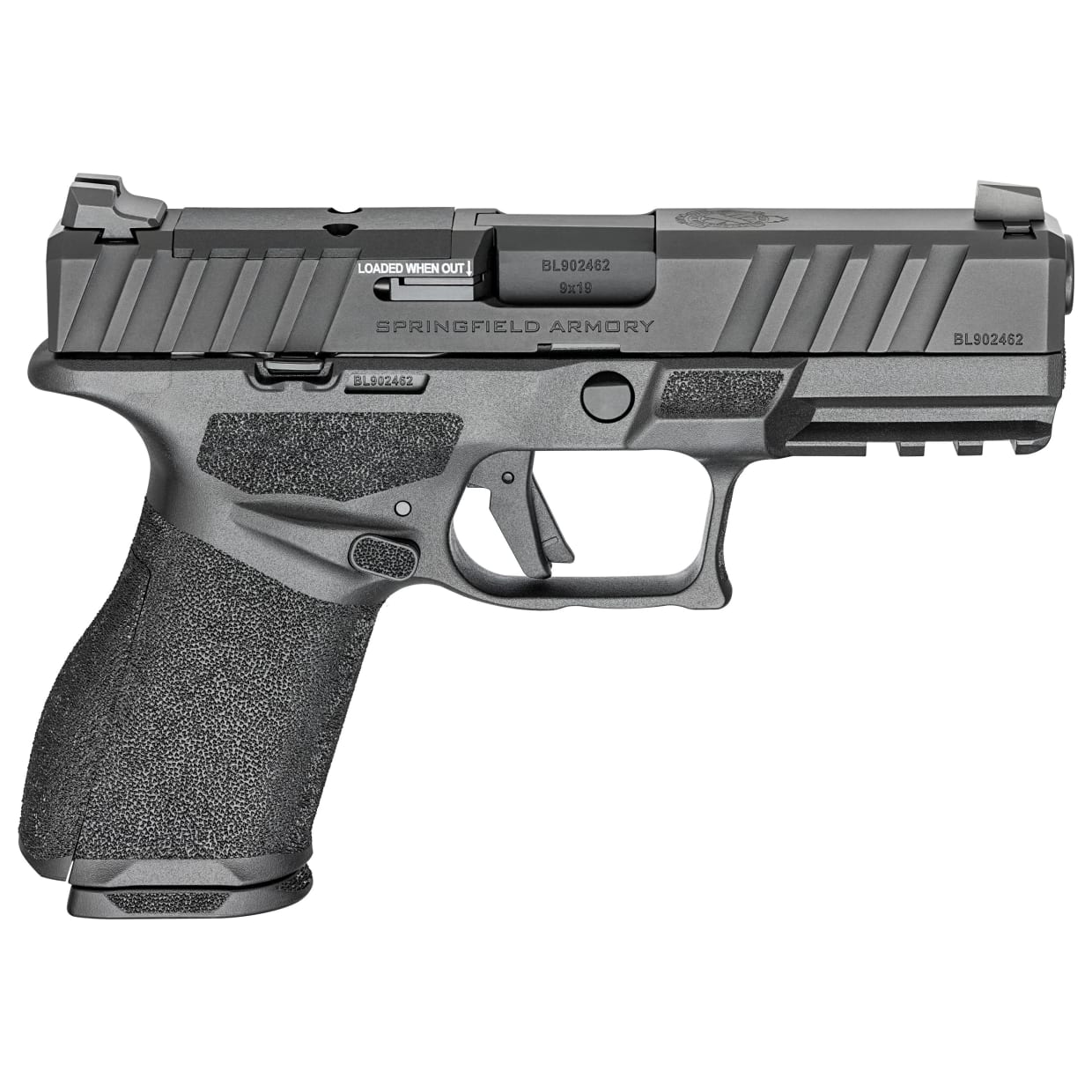 Springfield Armory Echelon Alpha 4.0C 9mm 4" Bbl Compact Black Optic Ready CA Compliant Handgun w/ U-Dot Sights, 1x10rd Mags ECA9409BCA - Main Image