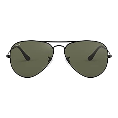 Ray-Ban Aviator Large Metal Black G-15 Green Polar 0RB3025-0025862