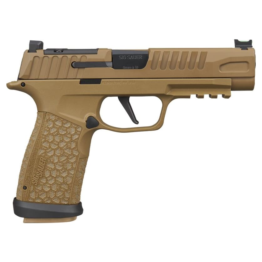 Sig Sauer P365 FUSE Coyote 9mm 4.3" Bbl Pistol w/ (2)x21rd & (1)x17rd Magazines, SIG-LOC Slide, Cerakote Finish, Accessory Rail 365XF-9-CFO - Main Image