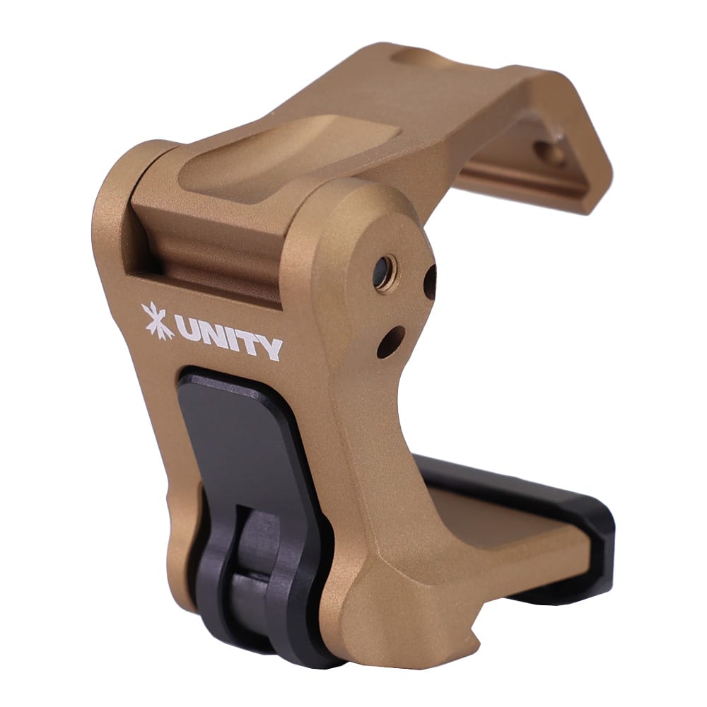 Unity Tactical FAST Flip to Center Magnifier Mount for Holosun Magnifiers, FDE FST-HFF - Main Image