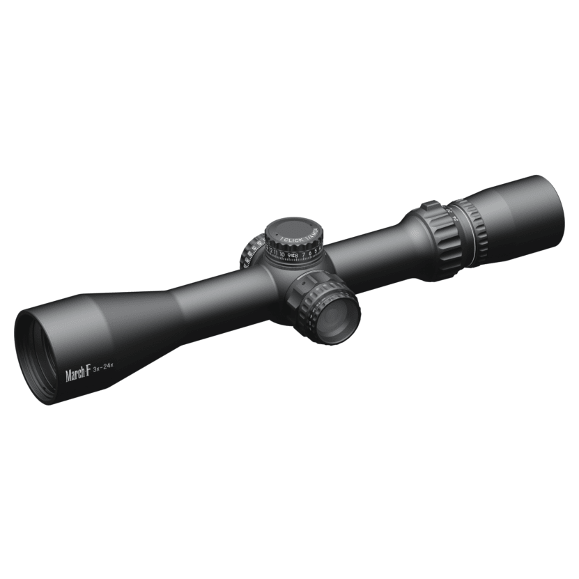March F 3-24x42mm FFP FMA-1 Reticle 1/4MOA 6Level Illum Riflescope D24V42FIMAN-FMA-1