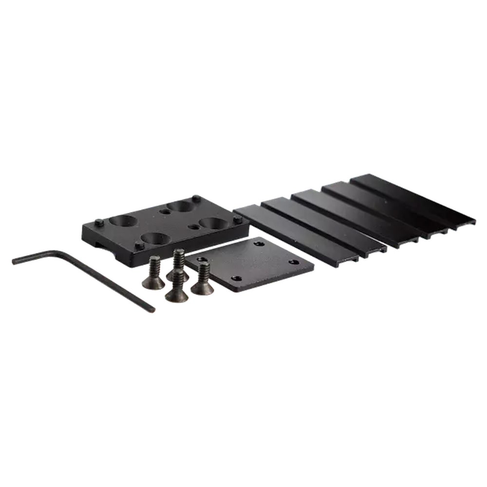 Burris Speedbead Universal Vent Rib Mount for Fast Fire Red Dots w/ Rib-Width Adapters, Black Anodized Aluminum 410688 - Main Image