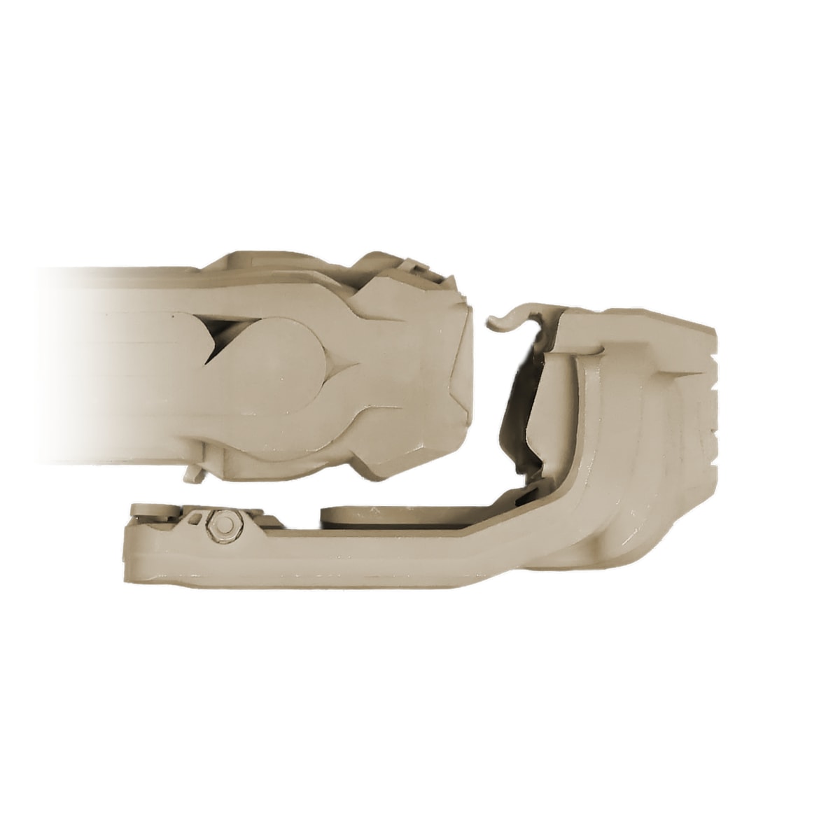 Strategic Sciences MFMD-5.56-1.3MD FDE MD Suppressor w/SDX Long Extension MFMD-5.56-1.3-MDSD-1/2X28-FDE