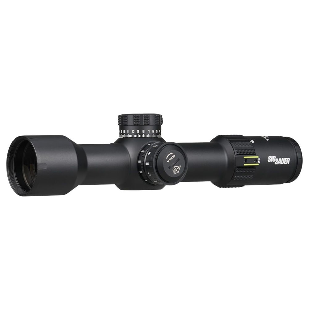 Sig Sauer TANGO-DMR 2-12x42mm 34mm FFP MOA Milling 2.0 Illum Reticle 0.25 MOA Locking Adj Black Riflescope w/Side Focus SOTD62111