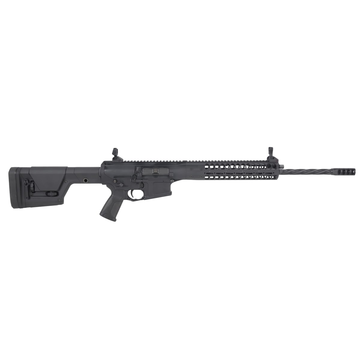LWRC REPR MKII 6.5 Creedmoor 20" 1:8" 5/8x24 Spiral Fluted Bbl Black CA Compliant Rifle REPRMKIIR6.5BF20SCCAC