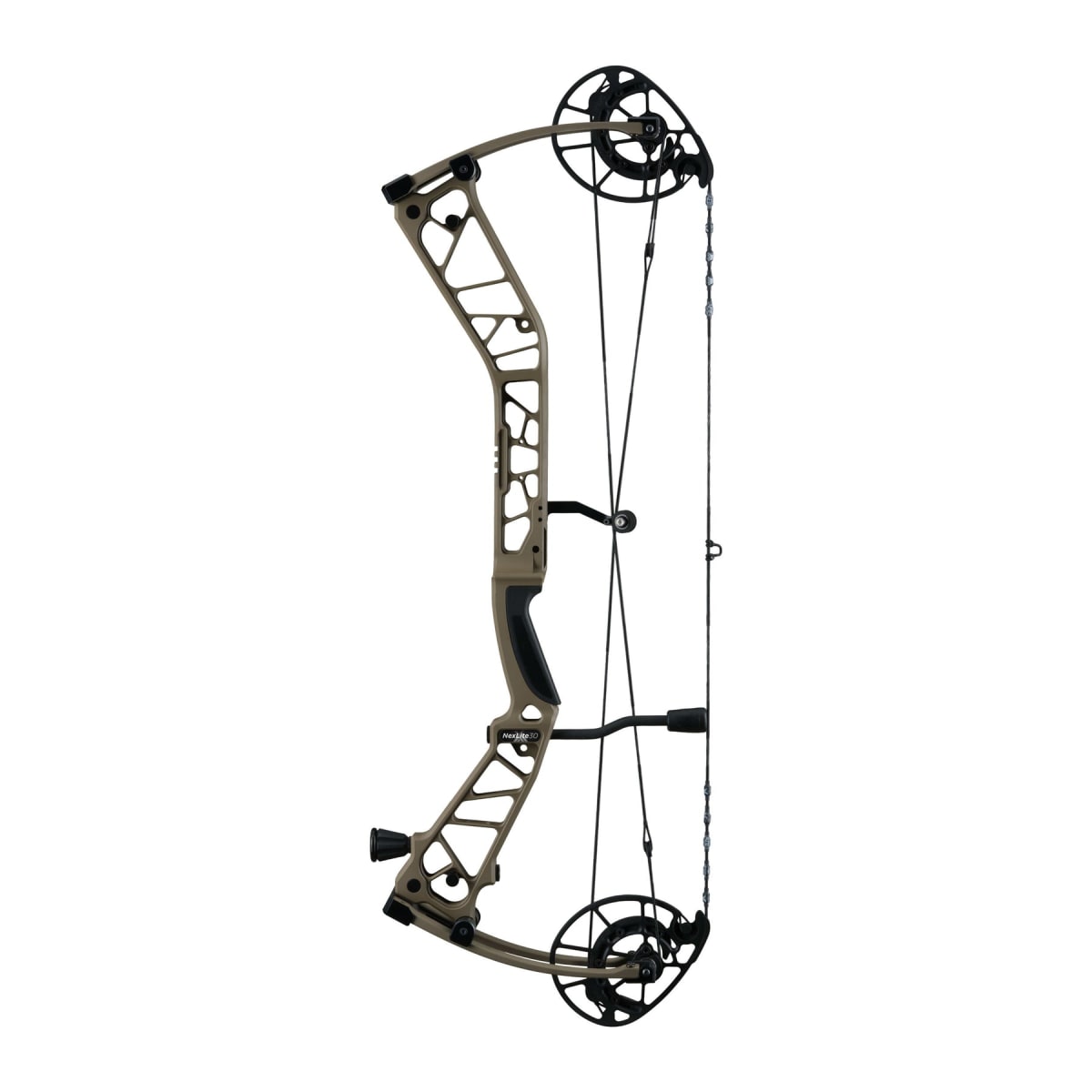 Xpedition Archery Nexlite 30 RH Flat Dark Earth/Black Hardware 70lbs 28" Draw NXL30-R-FD-28-FD-70-BK-BK