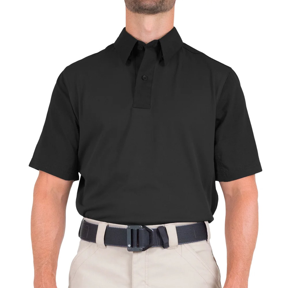 First Tactical Men's V2 Pro Performance Short Sleeve Shirt Black 112012-019 - Main Image