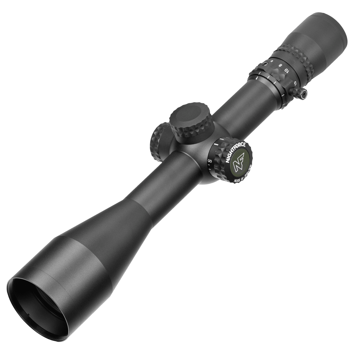Nightforce NX6 6-36x56mm Capped W/E .250 MOA Digillum FVR-1 Second Focal Plane Reticle Riflescope C749