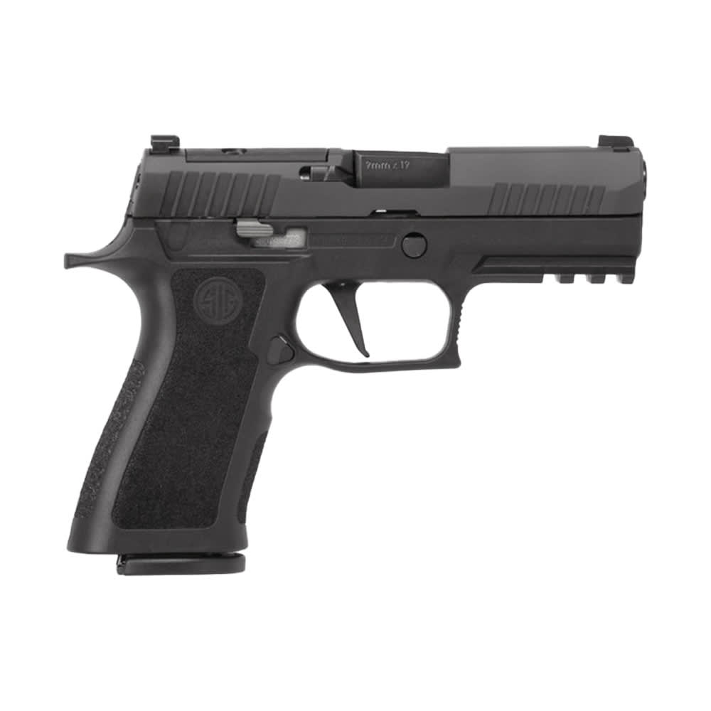 Sig Sauer P320 Carry P320 9mm 3.9" Bbl X-Series Blk Striker XRAY3 Mod Poly X Grip Optic Plate Cover Pistol w/(2)17rd Steel Mags 320XCA-9-BXR3P-R2