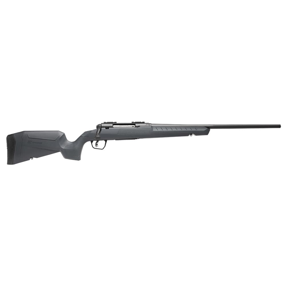 Savage Arms G4 Axis 2 Gray .30-06 SPFLD 1:10" 5/8x24 20" Heavy Sporter Bbl Carbon Steel/Synth Matte BLK Rifle 33134 - Main Image
