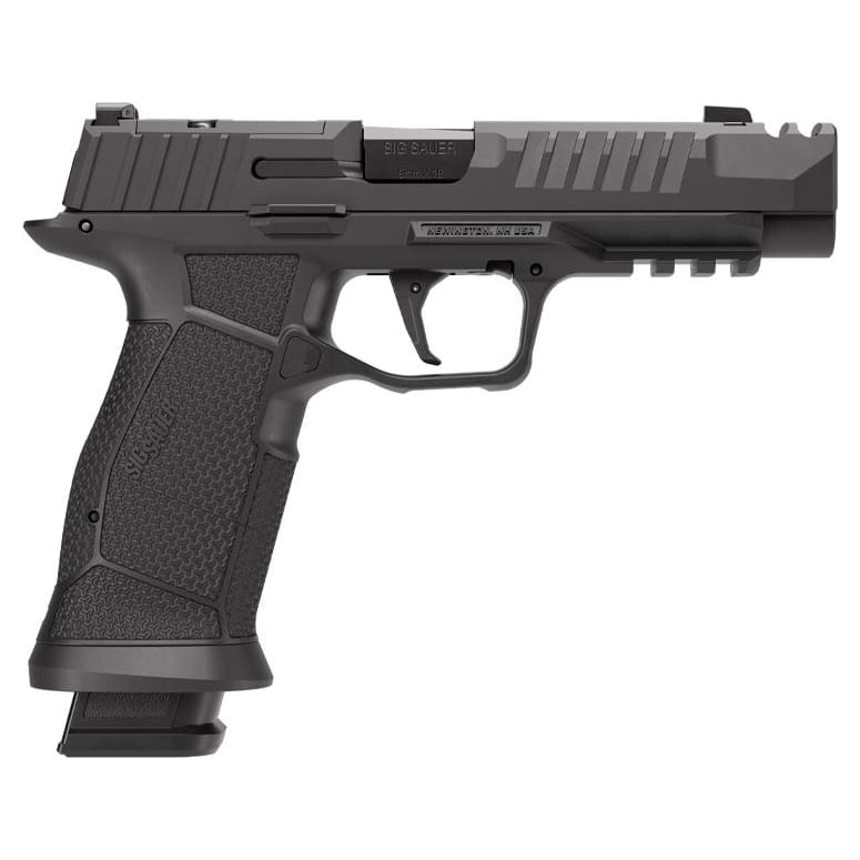 Sig Sauer P385 Full Size 9mm 4"Bull Bbl Black handgun w/ Integrated Comp, SIG-LOC Slide, Recoil-Dampening System, 3x10rd Magazines 385F-9-COMP-10 - Main Image