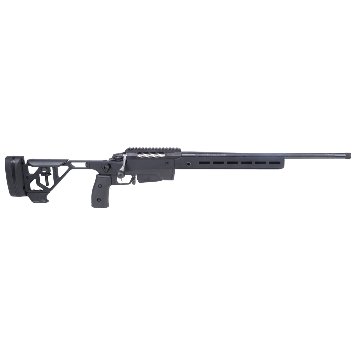 Tikka T3X Ace Game Blued Steel 6.5 Creedmoor NS 20 Fluted BBL 1:1/8 5/8x24 TPI RH 5RD Alum ADJ CHK / Anodized J03340
