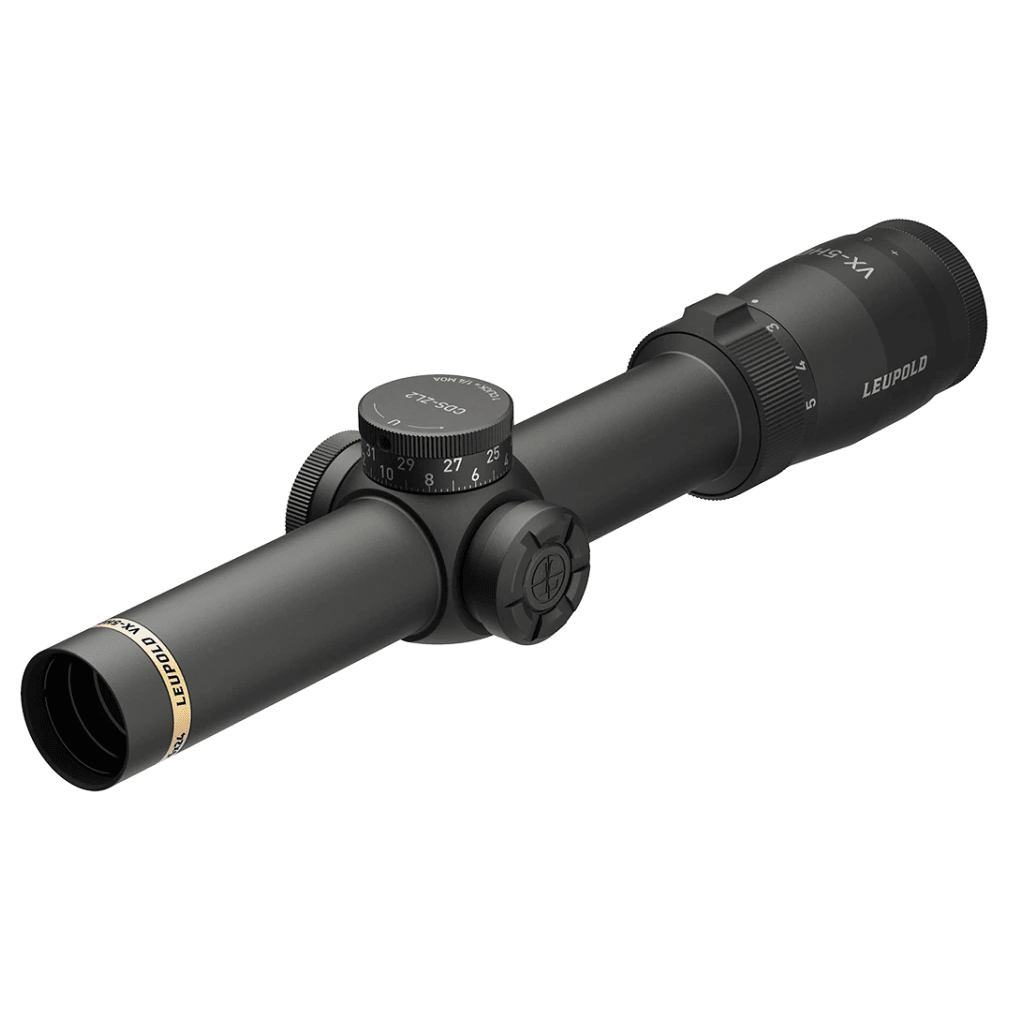 Leupold VX-5HD Gen 2 1-5x24 (30mm) Metric Illum. FireDot 4 Fine Scope 183844