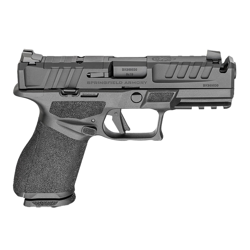 Springfield Armory Echelon 4.0C Compact 9mm 4" Bbl Black Handgun w/ U- Dot Tritium Sights, Integrated Compensator, 2x15rd Mags EC9409B-U-COMP15 - Main Image