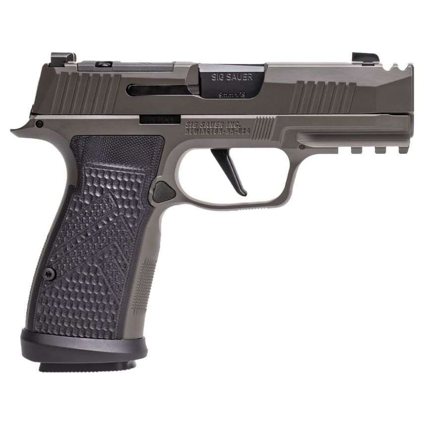 Sig Sauer P365 AXG Legion MA Compliant 9mm 3.1"Bbl Pistol w/ (3)x10rd Magazines, Manual Safety, Accessory Rail 365AXGCA-9-LEGION-MS-MA - Main Image