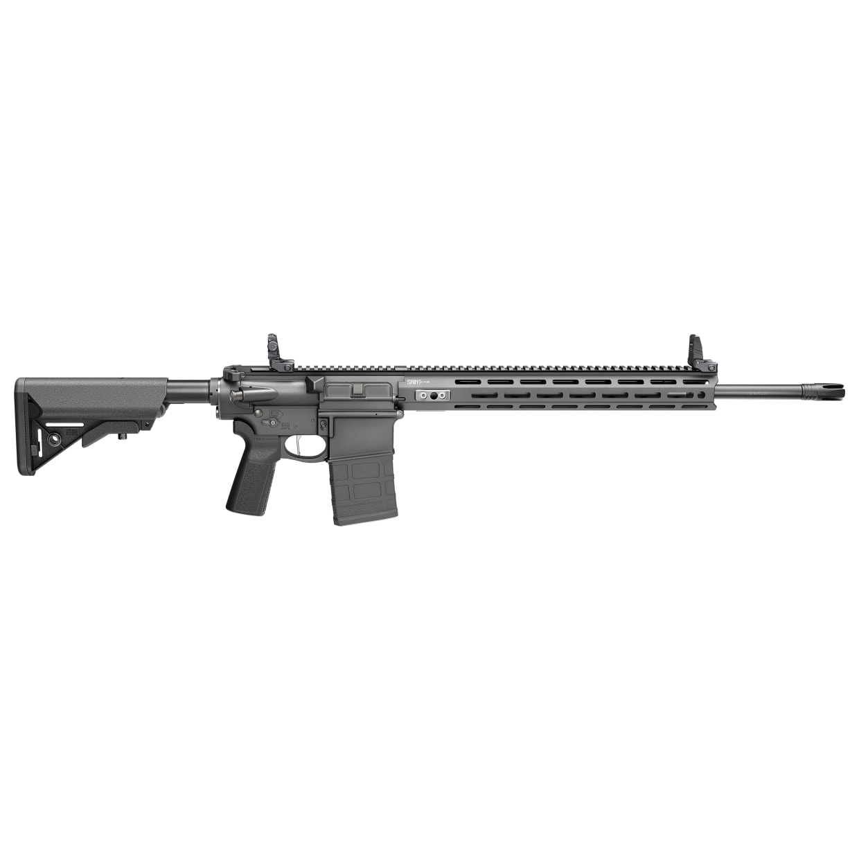 Springfield Armory Saint Victor .308 Win 20" Bbl Black Rifle w/ B5 Stock, Flip-Up Sights, 1x20rd Mag STV920308B-V2-B5 - Main Image
